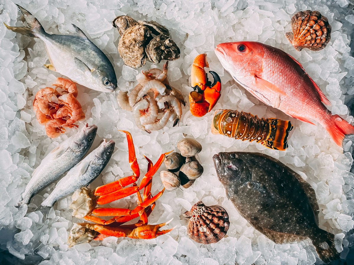 Seafood selection